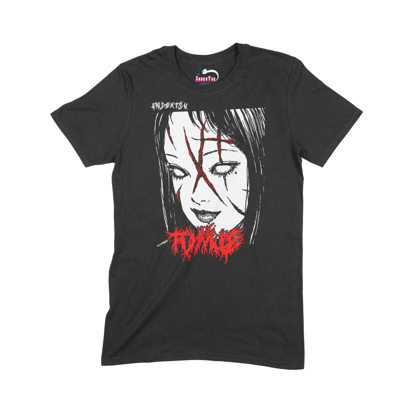Playera IndexTsu Kuro Junji Ito Tomie IDXTSU.